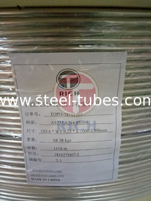 Ferrite - Austenitic Duplex Stainless Steel Alloy 2205 Seam Welded Pressure Tubing Duplex 2205 Tube