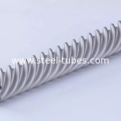 Gr 1Gr2 Gr5  Gr9 High Efficiency Spiral Corrugate Copper Titanium Tube For Heat Exchanger