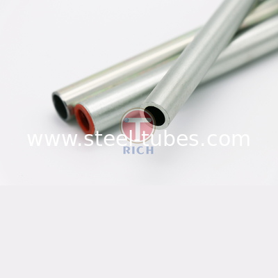 EN10305-1  E235 25*1.5 White Zinc Precision Seamless Steel Pipe For Screw Compressor Air Compressor Pipeline