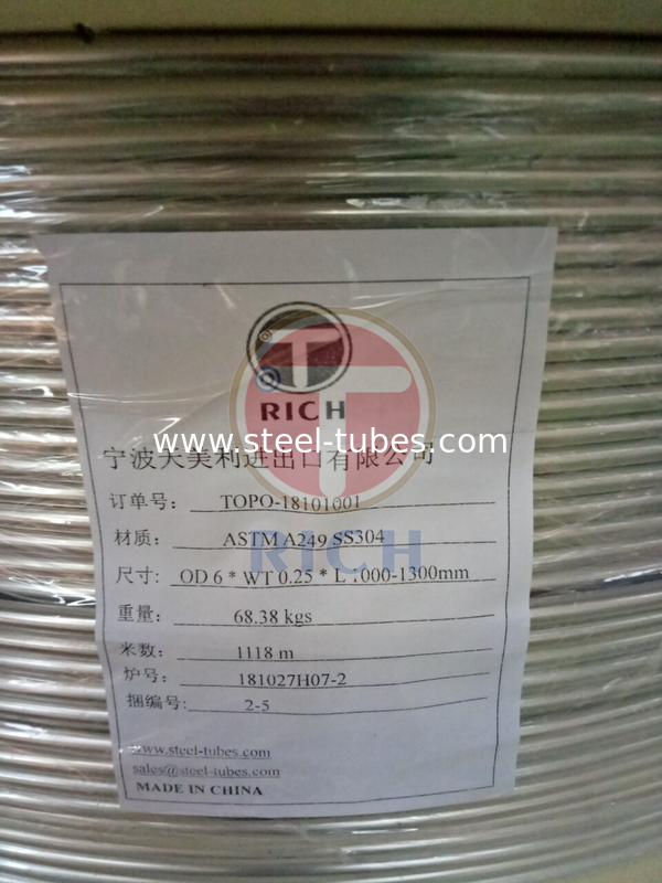 Ferrite - Austenitic Duplex Stainless Steel Alloy 2205 Seam Welded Pressure Tubing Duplex 2205 Tube