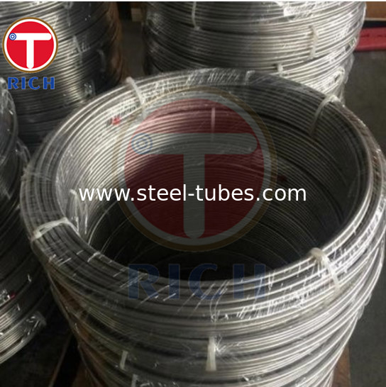 OD 1/16" to 3/4" WT 0.010" to 0.083" 321H  304 316 316Ti Seamless Welded  Coil stainless steel tubing coiling