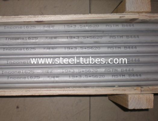 Трубка ASTM B444 нержавеющая определяет размер сплавы колумбия молибдена хромия никеля